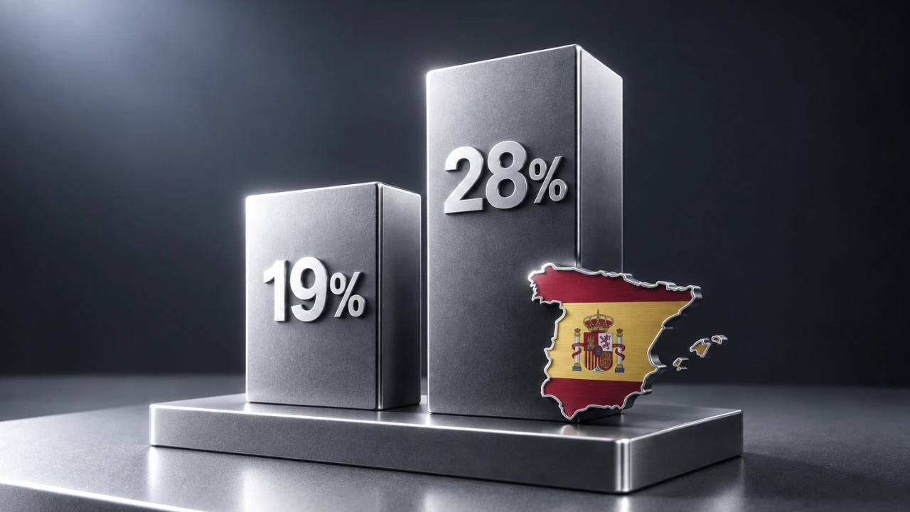 Podatek od zysków kapitałowych 19–28%: progresywna skala podatkowa w Hiszpanii