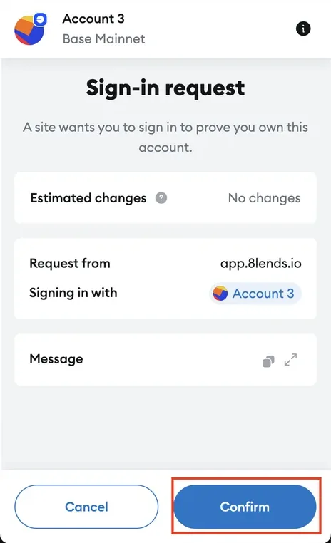 Anfrage zum Signieren einer Nachricht in MetaMask — Sign-In with Ethereum / EIP-4361 (2/2)