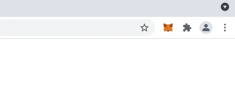 MetaMask — écran de création du mot de passe (2/3)